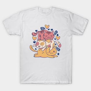 Valentine Cat T-Shirt